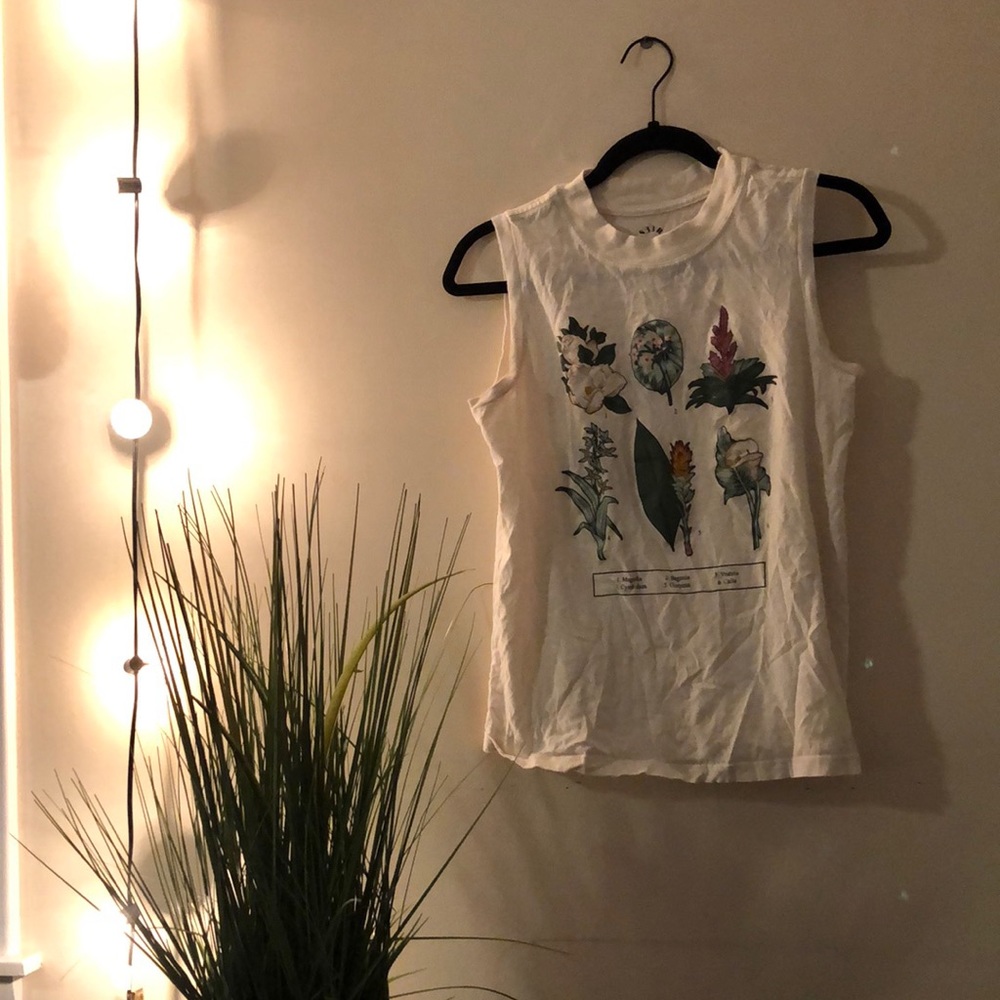 Botanical tank top